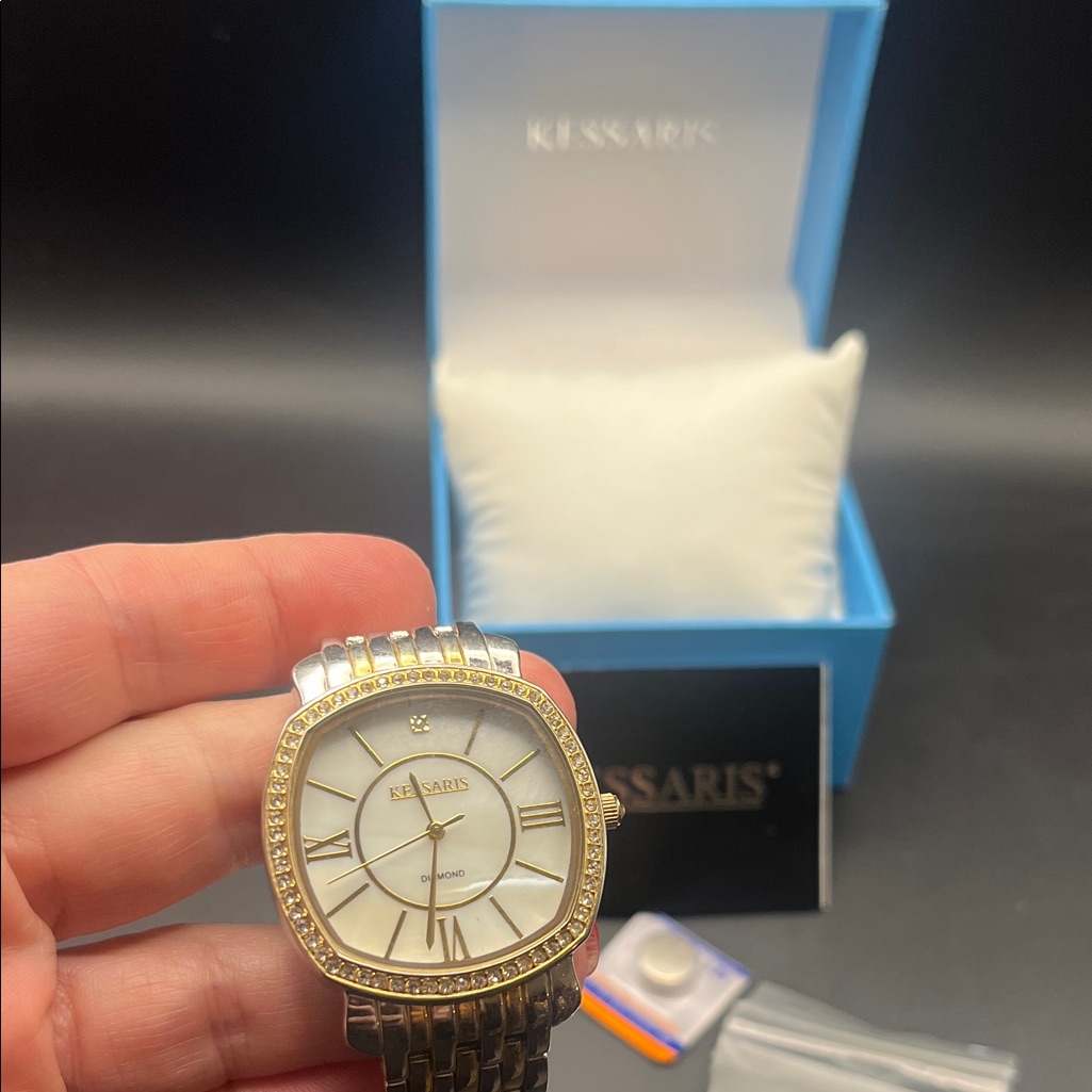 Aris Gold And Silver Diamond Watch Aris Gold And Silver Diamond Watch